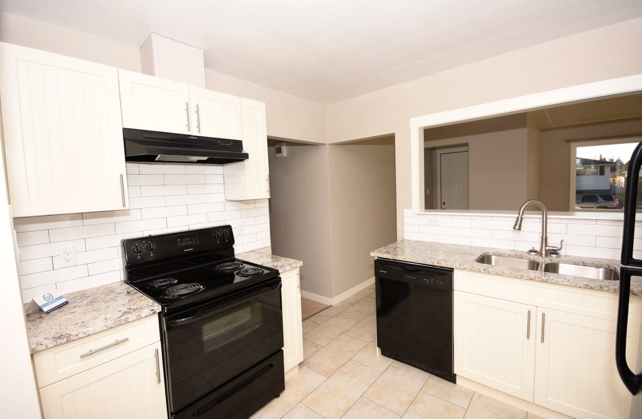 kitchen renovation in Edmonton income property
