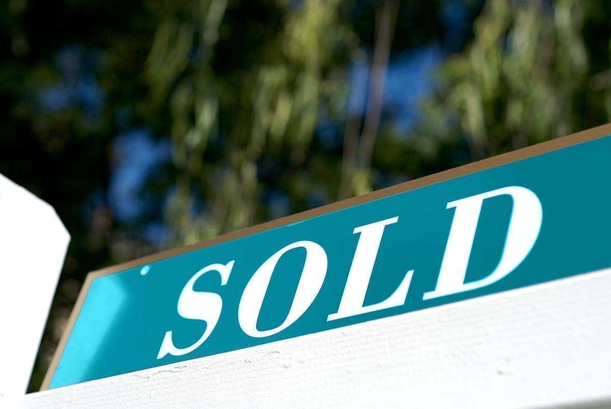 sold sign for edmonton realty for tilt property group